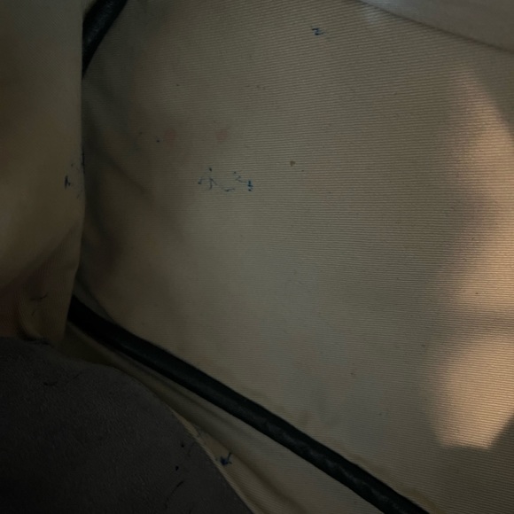 Chloe Owen Leather Shoulder Bag, Full Blue - Picture 6 of 10